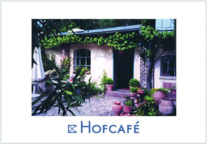 Postkarte Hofcafé