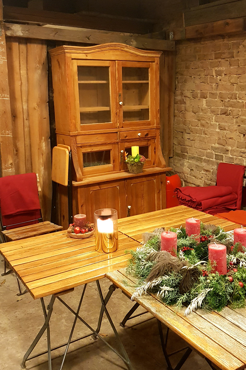 Gemütlichkeit im Winterpalais beim Hofcafé Berlin